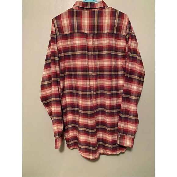 Twenty X Plaid Button Up Long Sleeve Western Shirt Size XL - Picture 2 of 6